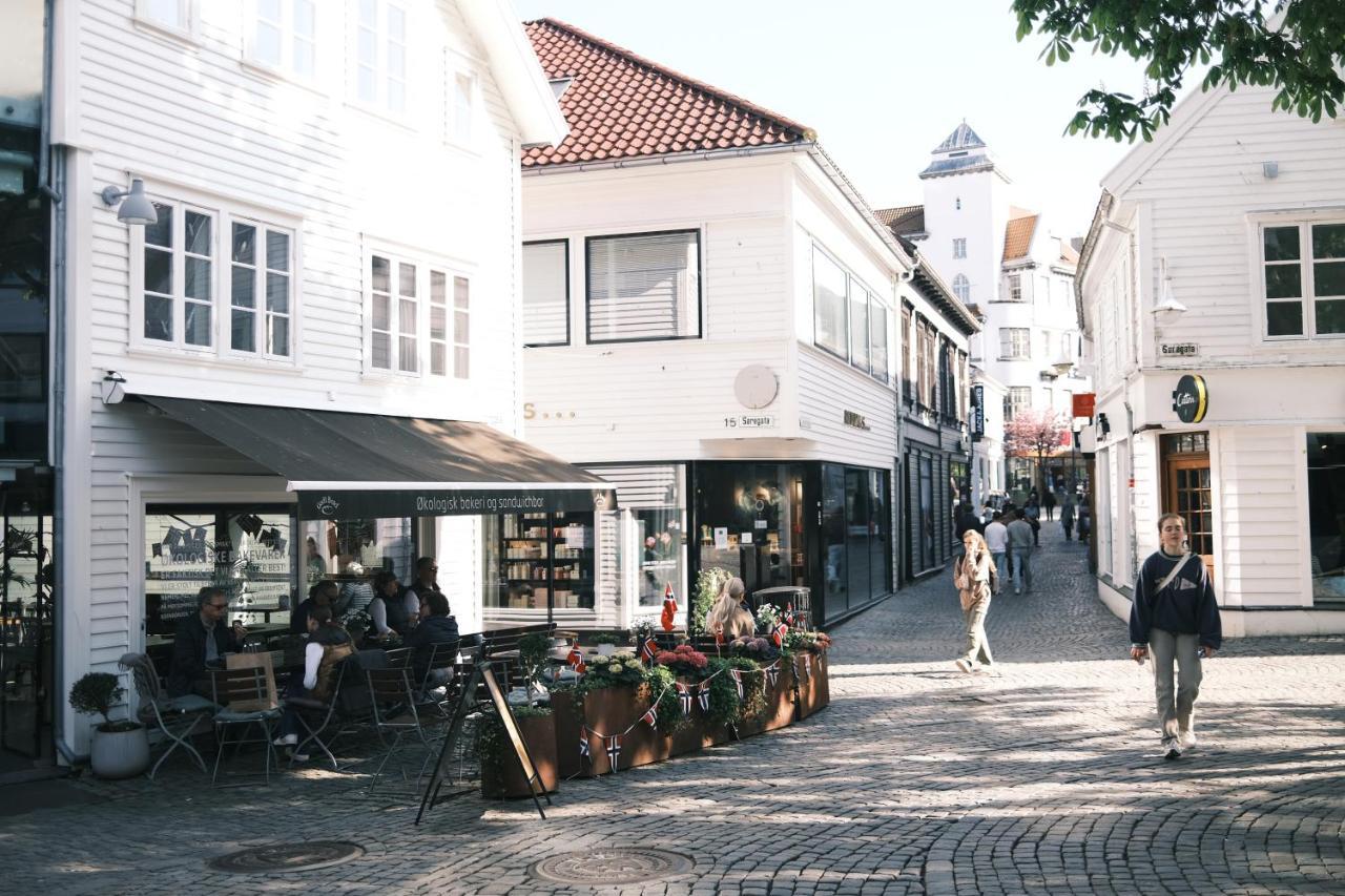 Charming Rooftop Apartment In Heart Of Stavanger Exterior foto